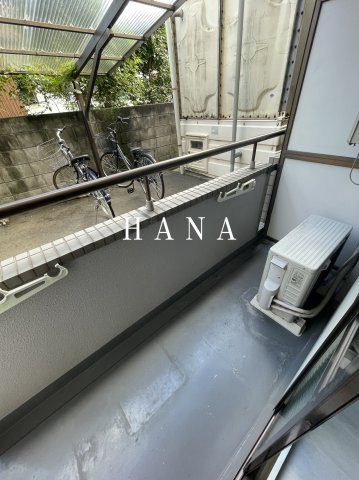 海楽新井マンションのバルコニー|他部屋参考写真