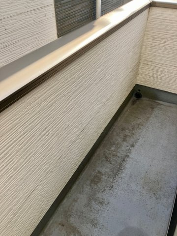 東古市場戸建のバルコニー