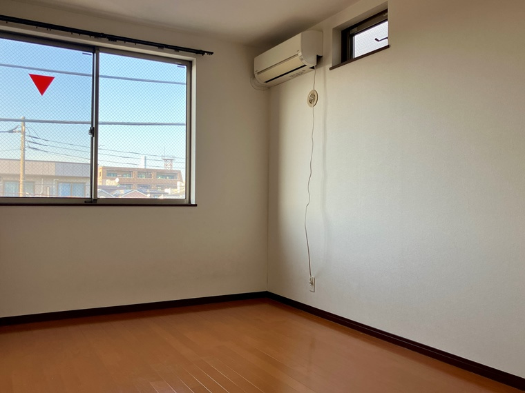 東古市場戸建の寝室