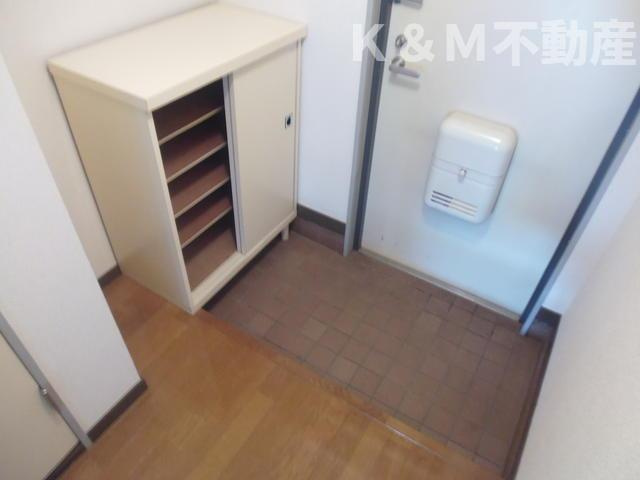 恩田コーポ２の玄関|きれいな玄関です