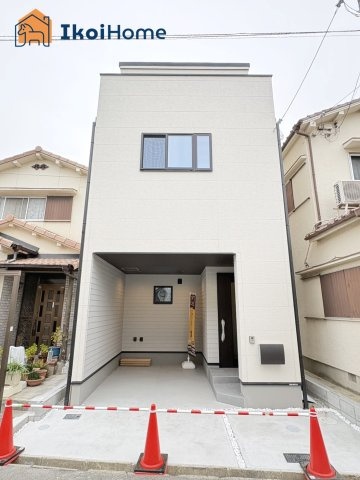 明石市大久保町江井島　新築戸建の外観|【ホームページに現地動画掲載中】●年中無休：当日予約可●JR「大久保」駅まで徒歩12分！駐車場もあり