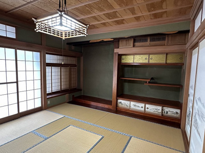 【和室】 | 岡谷市郷田２丁目 中古住宅⑫ | １階和室８帖