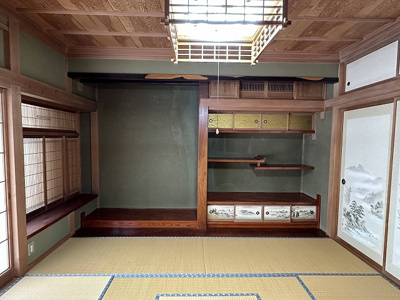 【和室】 | 岡谷市郷田２丁目 中古住宅⑫ | １階和室８帖