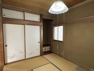 【和室】 | 岡谷市郷田２丁目 中古住宅⑫ | ２階和室６帖