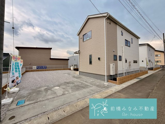 【新築】高崎市箕郷町生原第7　２号棟(全４棟)　リーブルガーデン　新築建売分譲の外観|外観もきれいです