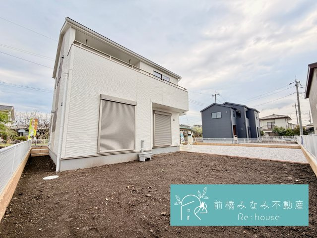 【新築】高崎市箕郷町生原第7　２号棟(全４棟)　リーブルガーデン　新築建売分譲の外観|建物外観を気になさる方へ、見た目の良い物件です