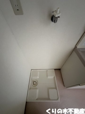 【設備】 | ベルビレッジ | 室内洗濯機置き場です