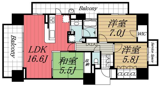 【間取り】