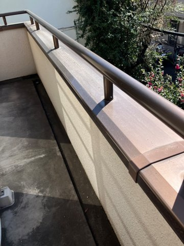 新町戸建のバルコニー