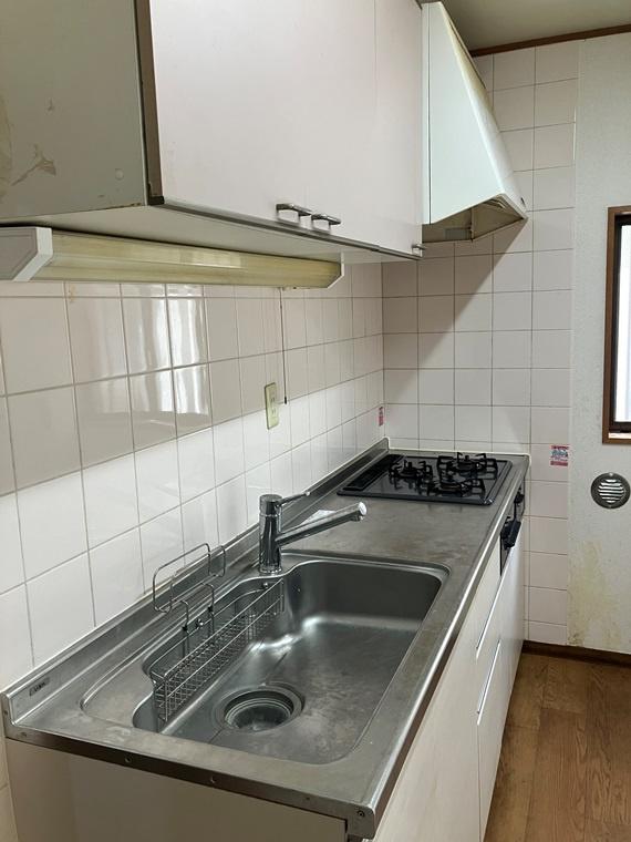 新町戸建のキッチン