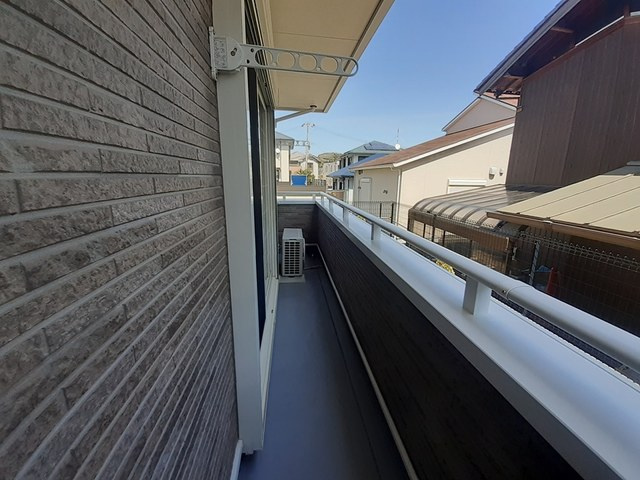 サニーヒル藤原台のバルコニー