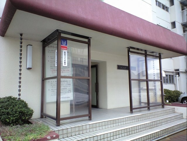 ライフコア新潟のエントランス