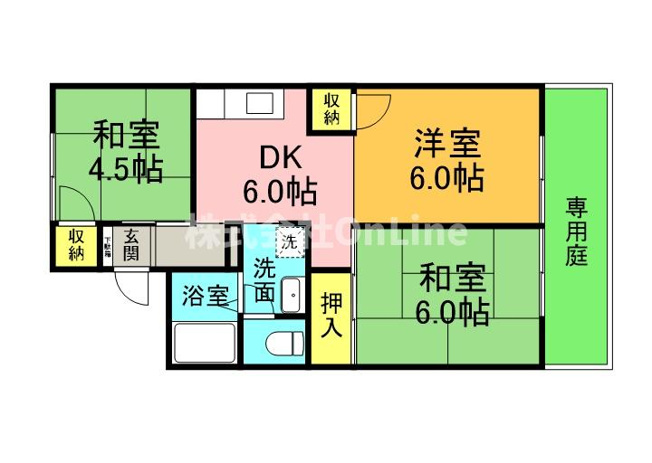 【間取り】 | 光陽ハイツ
