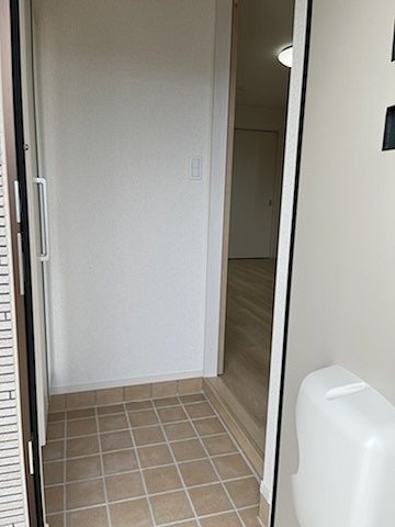 シンプルで使いやすい玄関です