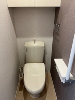 ゆったりとした空間のトイレです