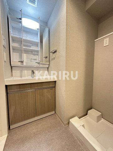 ミラージュパレス都島本通の洗面所