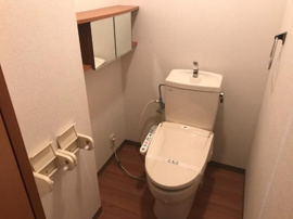 シャワー付トイレ