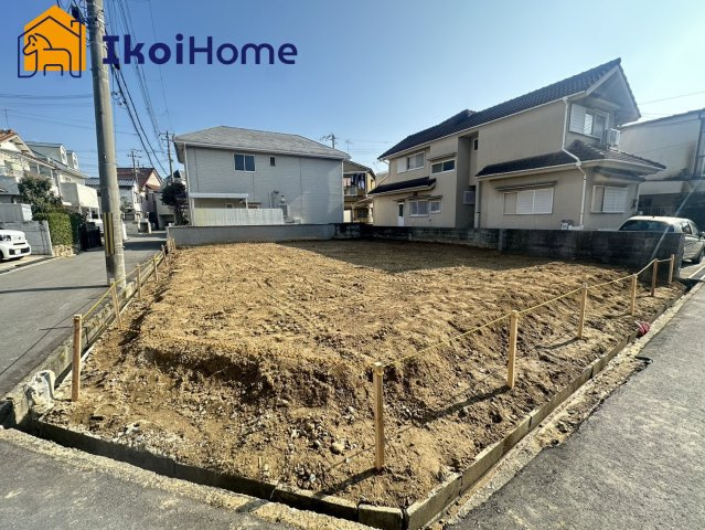 明石市朝霧町３丁目　土地の前面道路含む現地写真|●年中無休：当日予約可●西区、垂水区、明石市初。弊社は契約前に土地の地盤調査を無料で行っています