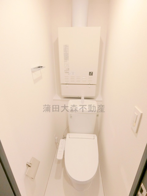 GRAN PASEO大森Ⅱのトイレ|温水洗浄便座付きのトイレ　