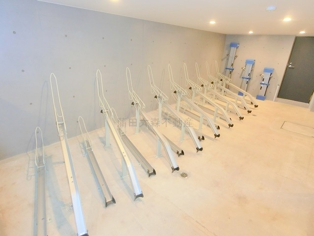 GRAN PASEO大森Ⅱのその他共用部分|屋根付きラック式の駐輪場550円