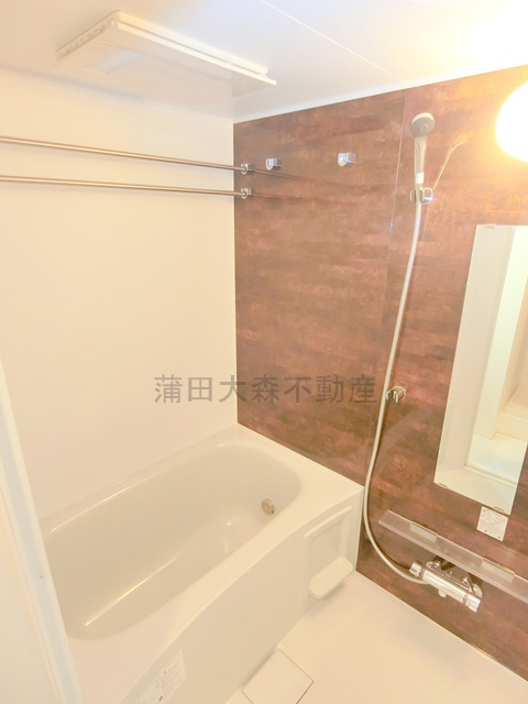 GRAN PASEO大森Ⅱの浴室|追焚+浴室暖房乾燥機付きのバスルーム　お風呂