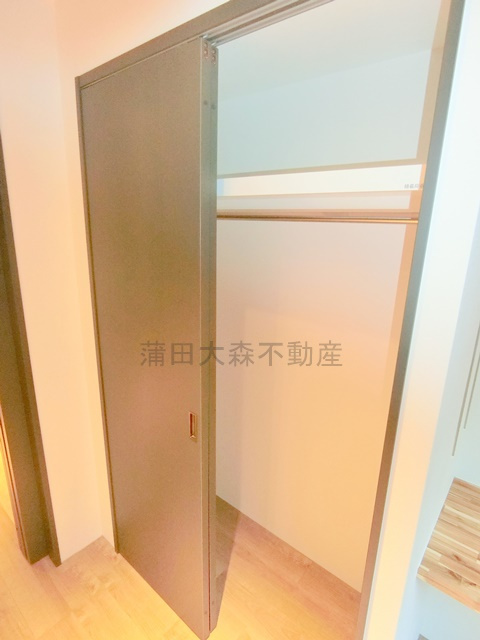 GRAN PASEO大森Ⅱの収納|洋室4.55帖の収納　クローゼット