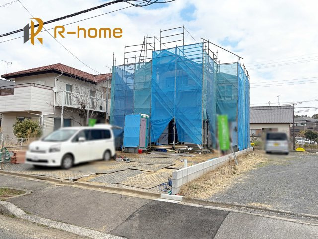 龍ケ崎市佐貫4丁目　新築戸建て　A号棟の外観|ご予約を頂ければ、『平日』はもちろん『早朝』や『夜間』もご見学可能です♪お気軽にお申し付けください♪
