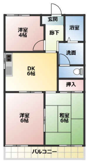 アネックス奥村の間取り