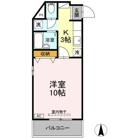 グリーンヒル２１の間取り