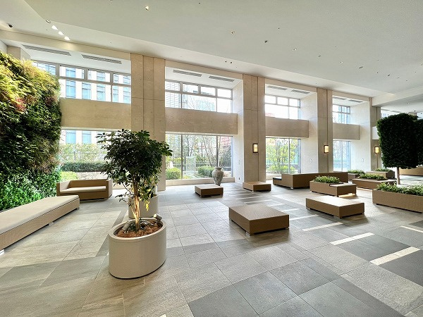 富久クロスコンフォートタワーのロビー|富久クロスコンフォートタワー