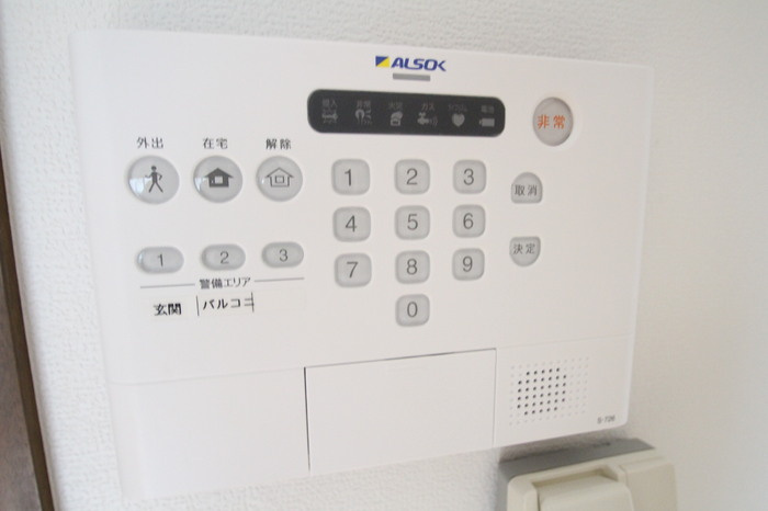 ブルービラ吉原のセキュリティ