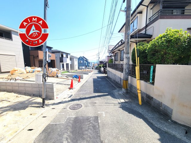 福岡市南区鶴田1丁目第1-4棟（3号棟）の外観|前面道路含む現地の写真です。