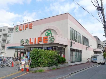 杉並区高円寺南５丁目のアパートの周辺