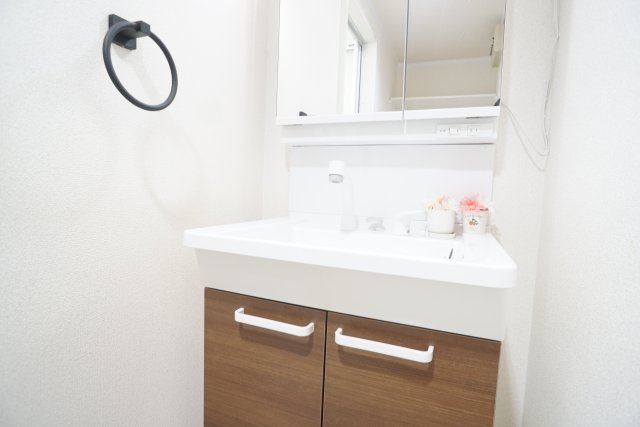 ハイツMの洗面所