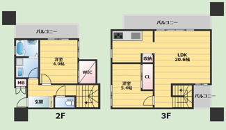 【間取り】 | residenza R