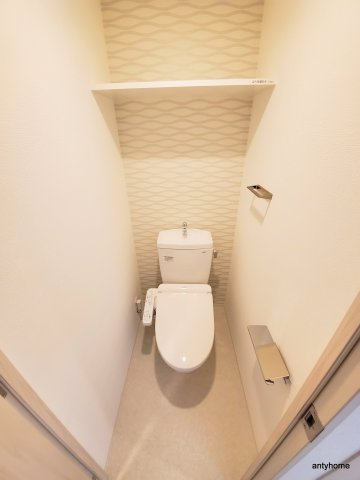 クレストタップ京橋　仲介手数料無料のトイレ