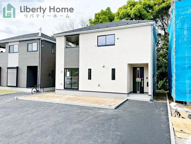 かすみがうら市下稲吉第15　新築戸建　6号棟の外観|ご予約をいただければ、『平日の空いた時間』『周辺物件まとめて見たい』『1件だけ見たい』ももちろん可能です♪
お気軽にお問合せください♪