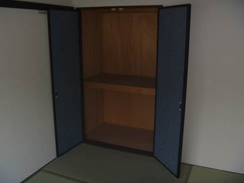 ハイツシャロームの収納