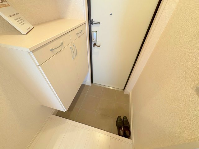 グランクールの玄関|収納もある玄関です