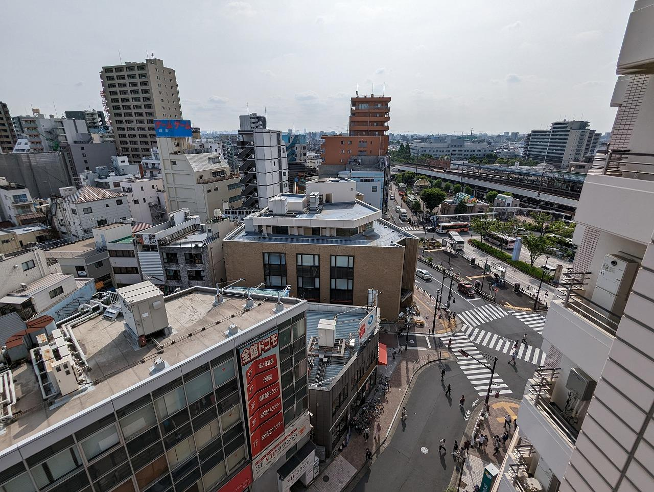 リリオ弐番館の展望