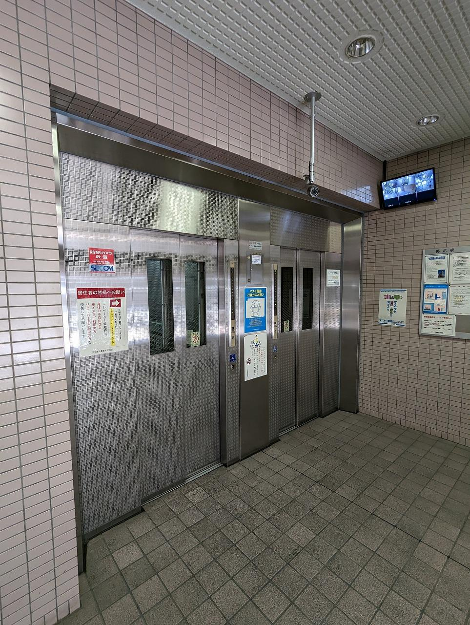 リリオ弐番館のその他共用部分|エレベーター２基