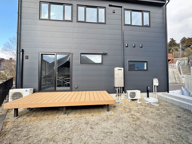 【オリジナルが詰まった築浅の家】太白区八木山南1丁目の庭