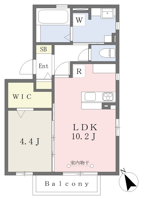 ウエストヒルズの間取り|使い勝手の良い間取りです♪