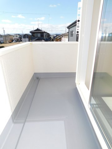 北名古屋市石橋角畑の新築一戸建のバルコニー|◇バルコニー◇　　南面で陽当り良好なワイドバルコニー♪
