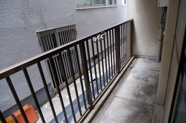 エステート９大州のバルコニー