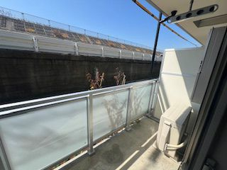 ヴィラ新小岩のバルコニー