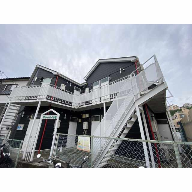 グリーンハイツⅢの外観|落ち着いた雰囲気の外観です