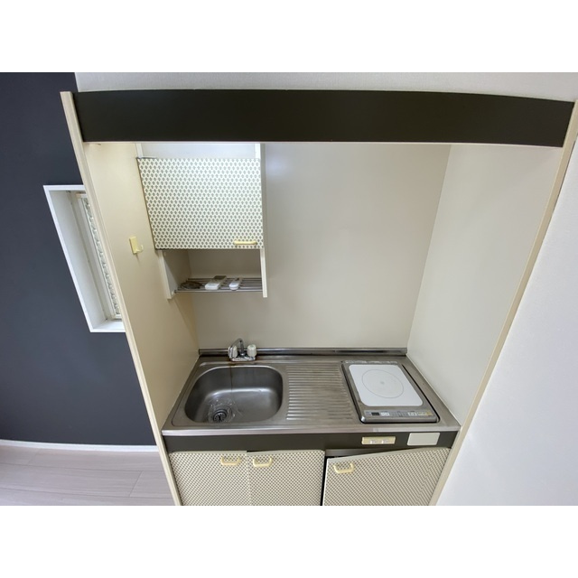 グリーンハイツⅢのキッチン|お料理しやすいキッチンです