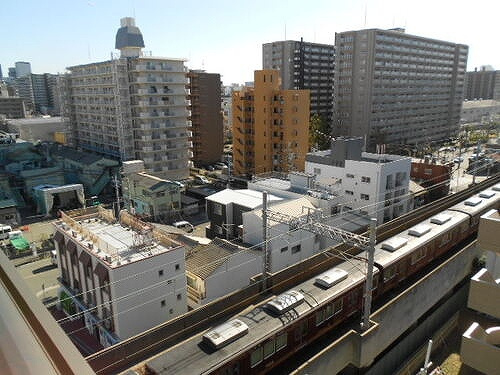 ブランズ三国ステーションレジデンスのその他|バルコニーからの眺望　※工事完了時／２０２５年１２月の写真