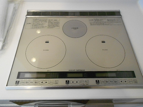 ブランズ三国ステーションレジデンスの設備|３口ＩＨクッキングヒータ　※工事完了時／２０２５年１２月の写